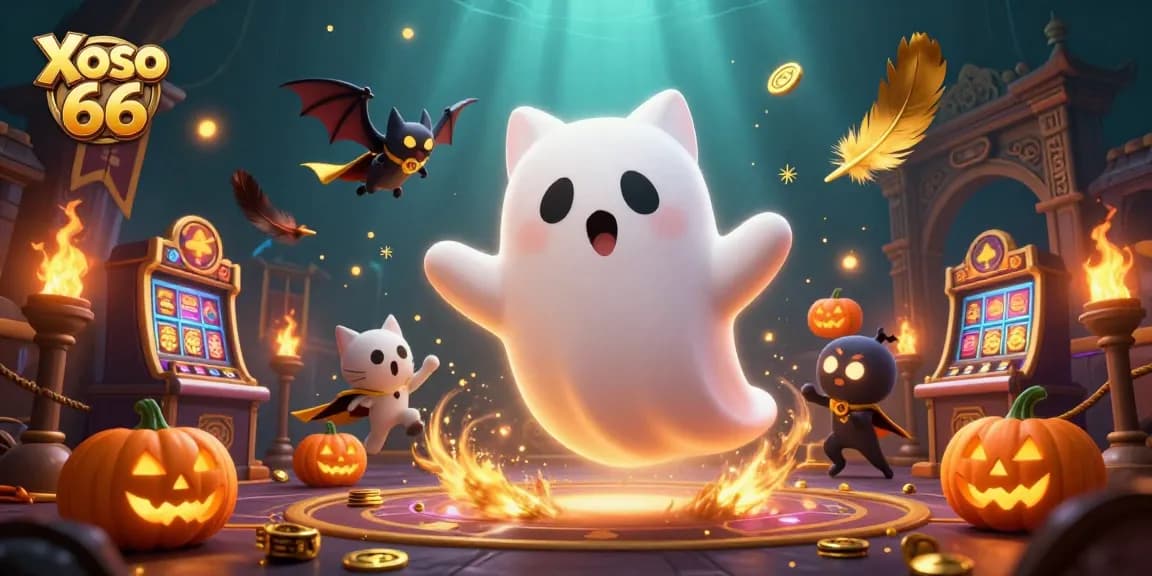 Xoso 66 entertains with ghostly adventures in a vibrant casino, engaging players vividly.