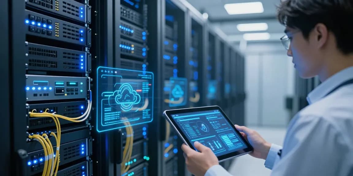 GO8: Innovative digital platform showcasing advanced cloud computing and cybersecurity solutions.