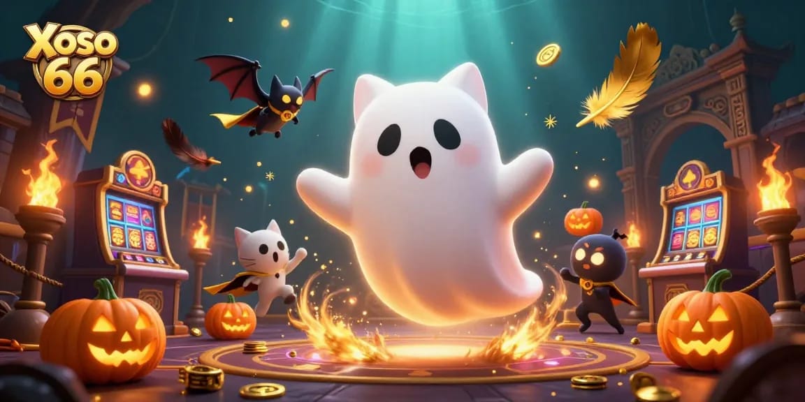 Xoso 66 entertains with ghostly adventures in a vibrant casino, engaging players vividly.
