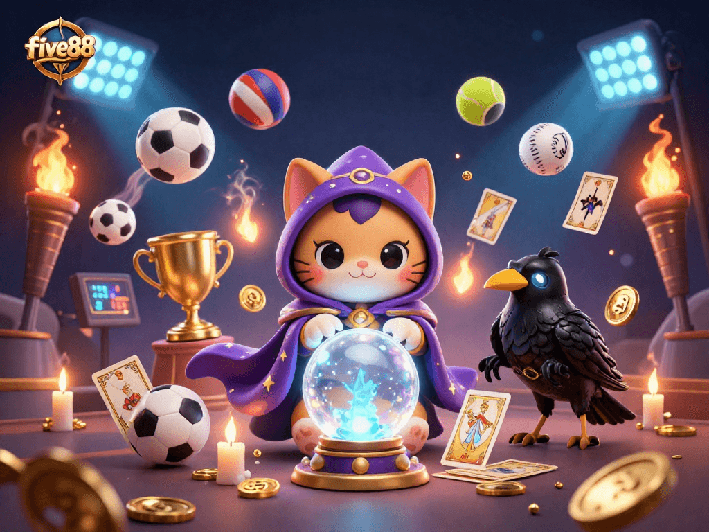 Experience thrilling gameplay with five88's mystical elements and vibrant casino action.