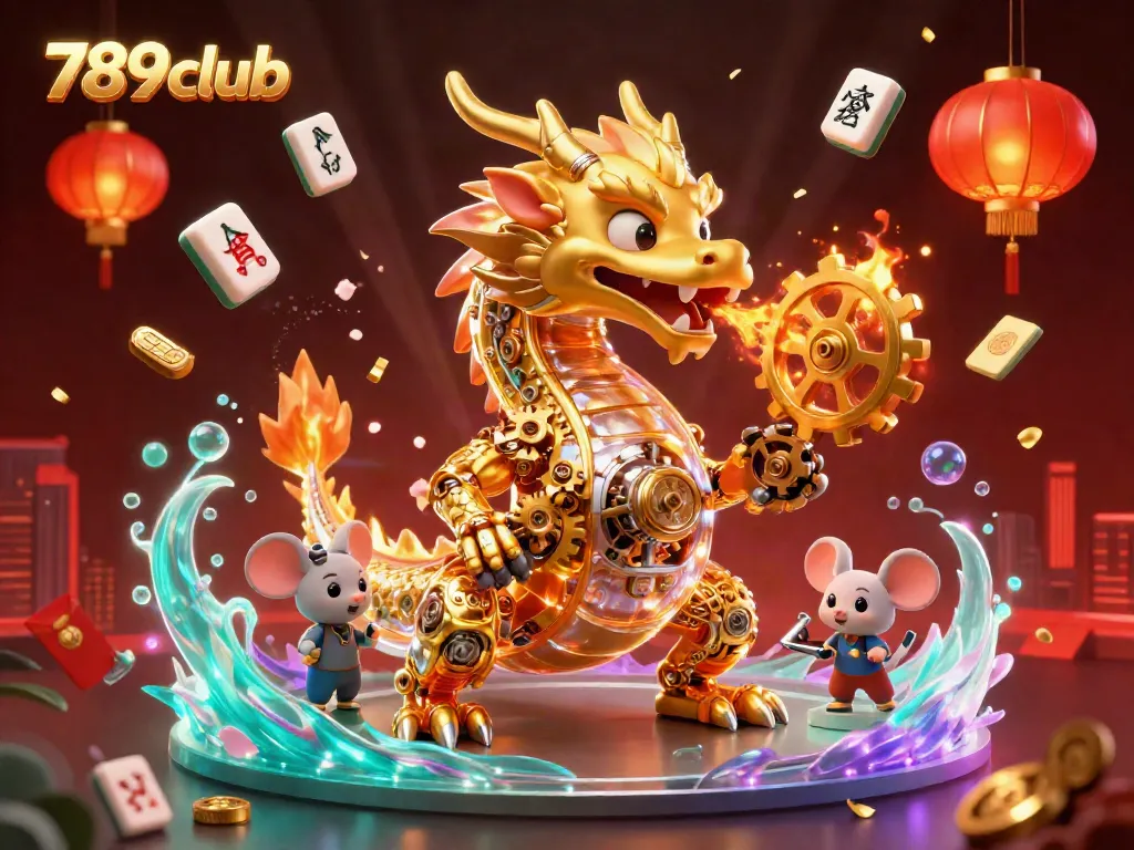 Experience the thrill of gaming at 789club with vibrant characters and dynamic casino elements.