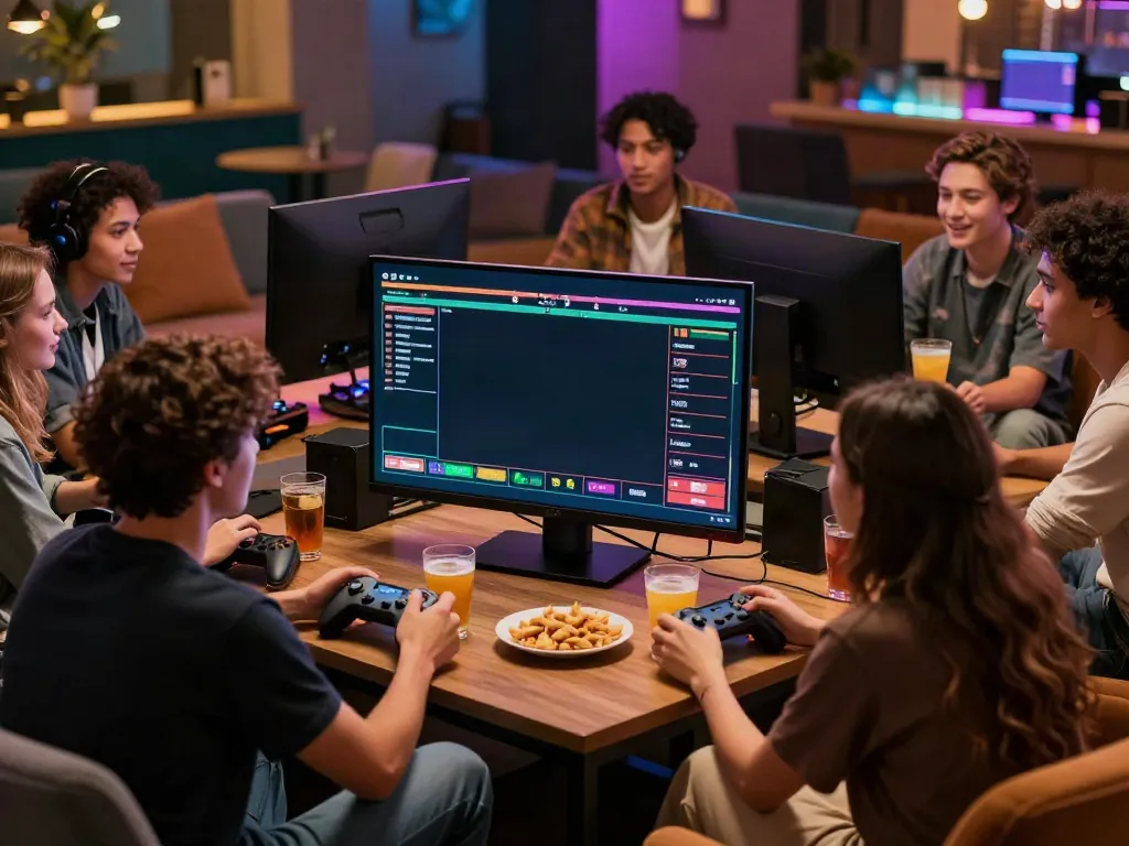 Online gaming excitement with friends at DEBET's platform https://debet.gb.net/ featuring sports betting interface.