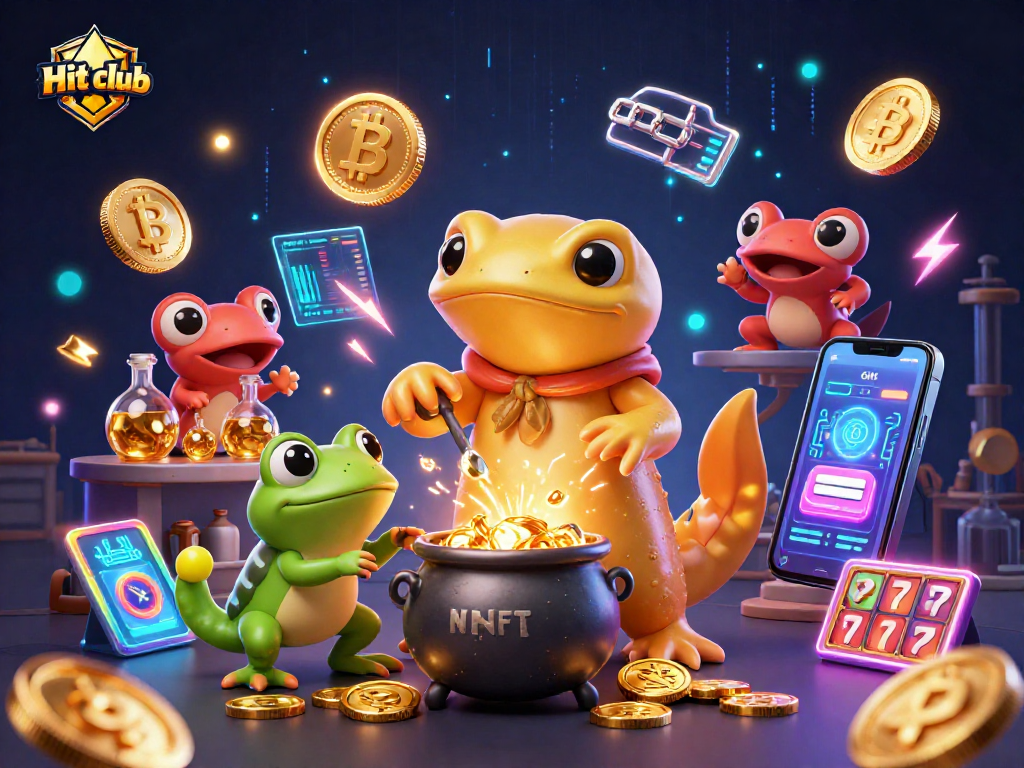 Hit club offers thrilling slot adventures with magical illustrations and crypto themes.