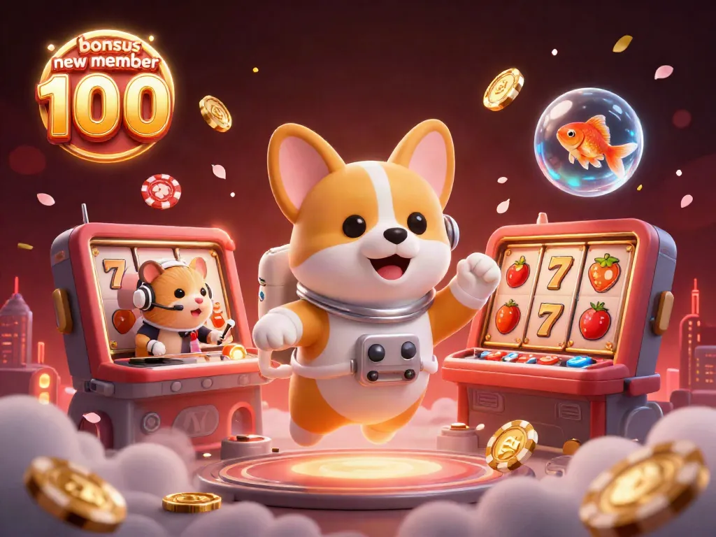 Experience excitement with bonus new member 100 in a floating casino filled with luck and rewards.