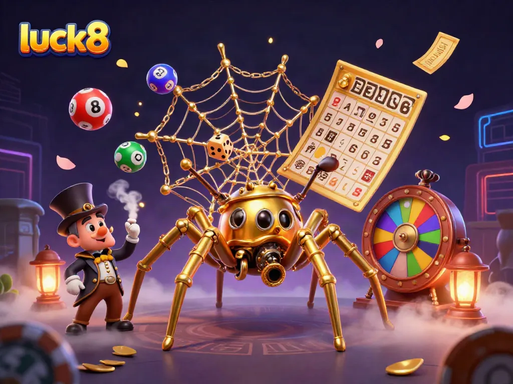 Experience exhilarating gaming at luck8 with dynamic lottery elements and golden treasures.