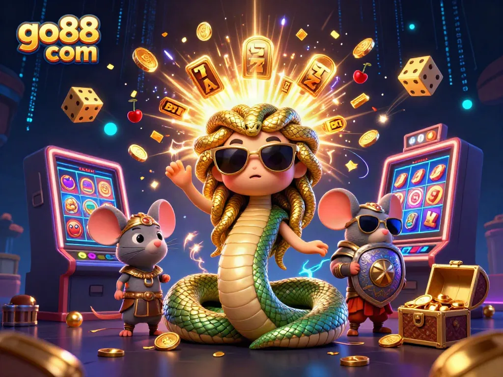 Experience thrilling excitement in go88 com with a jackpot explosion and vibrant casino scene.