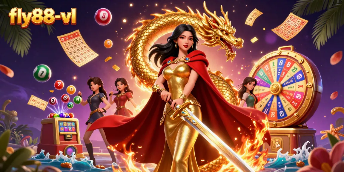 Play exciting games with fly88-vl and experience thrilling lottery adventures with captivating visuals.