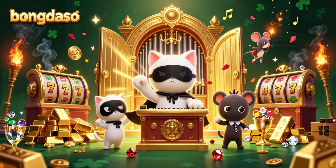 Experience thrilling gaming with bongdaso's enchanting casino scene featuring rich characters and dynamic elements.