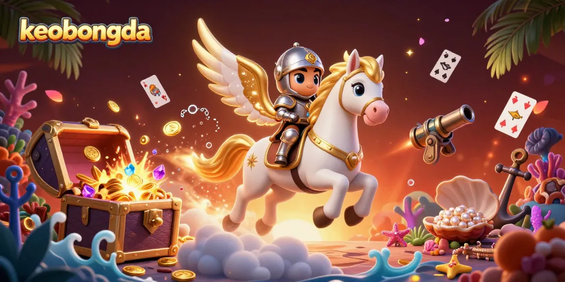 Experience the thrilling keobongda online betting action with dynamic characters and vibrant casino elements.