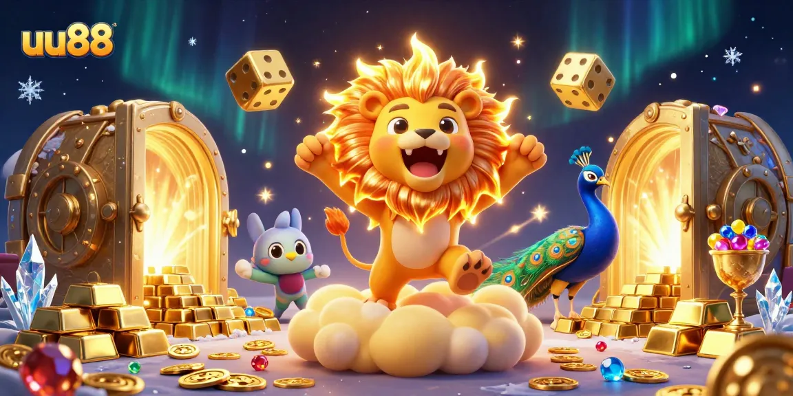 Experience winning excitement with uu88 as the sun lion triumphs amidst golden treasures!