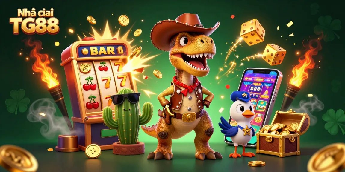 Experience the thrill at Nhà cái TG88 with interactive gaming elements and vibrant characters.