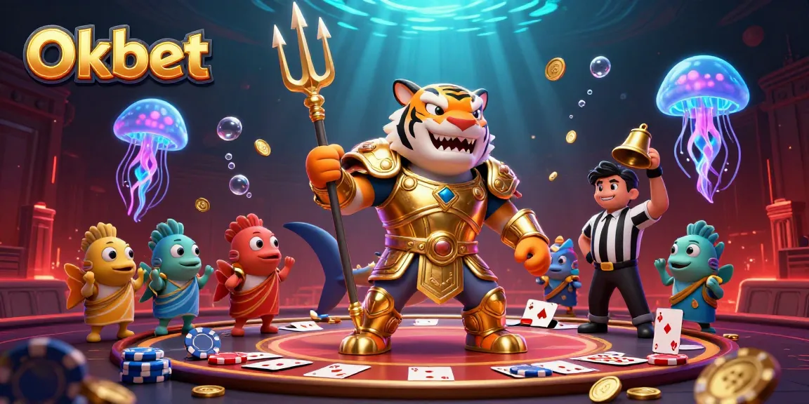 Oxbet showcases a dynamic underwater casino scene with a tiger shark and vibrant game elements.