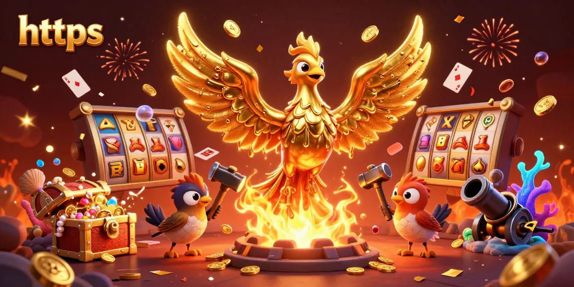 Experience exhilarating wins at https casino with 3D golden phoenix and dynamic game elements.