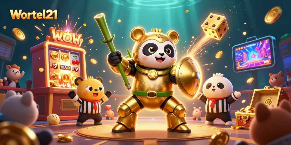 Engage in high-stakes gaming excitement with Wortel21 amidst a vibrant casino atmosphere.