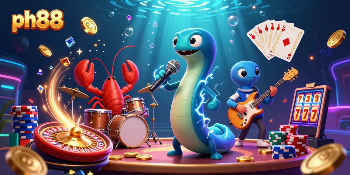 Enjoy a thrilling ph88 underwater casino experience with vibrant characters and dynamic gameplay elements.