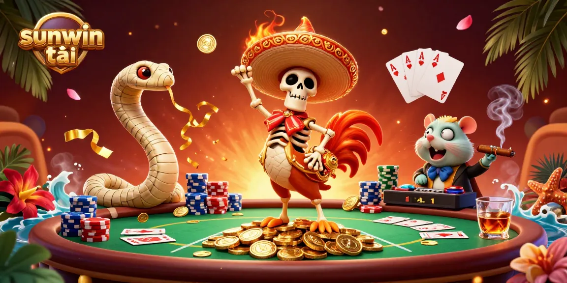 Experience thrilling gameplay with sunwin tải featuring vibrant characters and rich gambling elements.